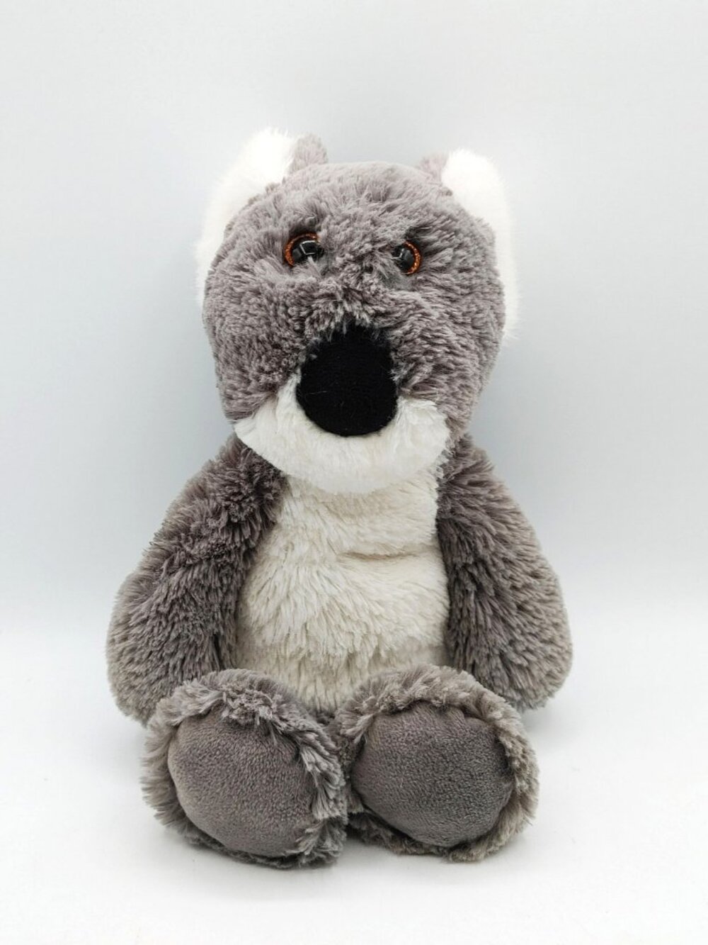Ty Attic Treasures Oscar Koala Bear Gray Cuddlys 12” Fluffy Plush Stuffed Toy